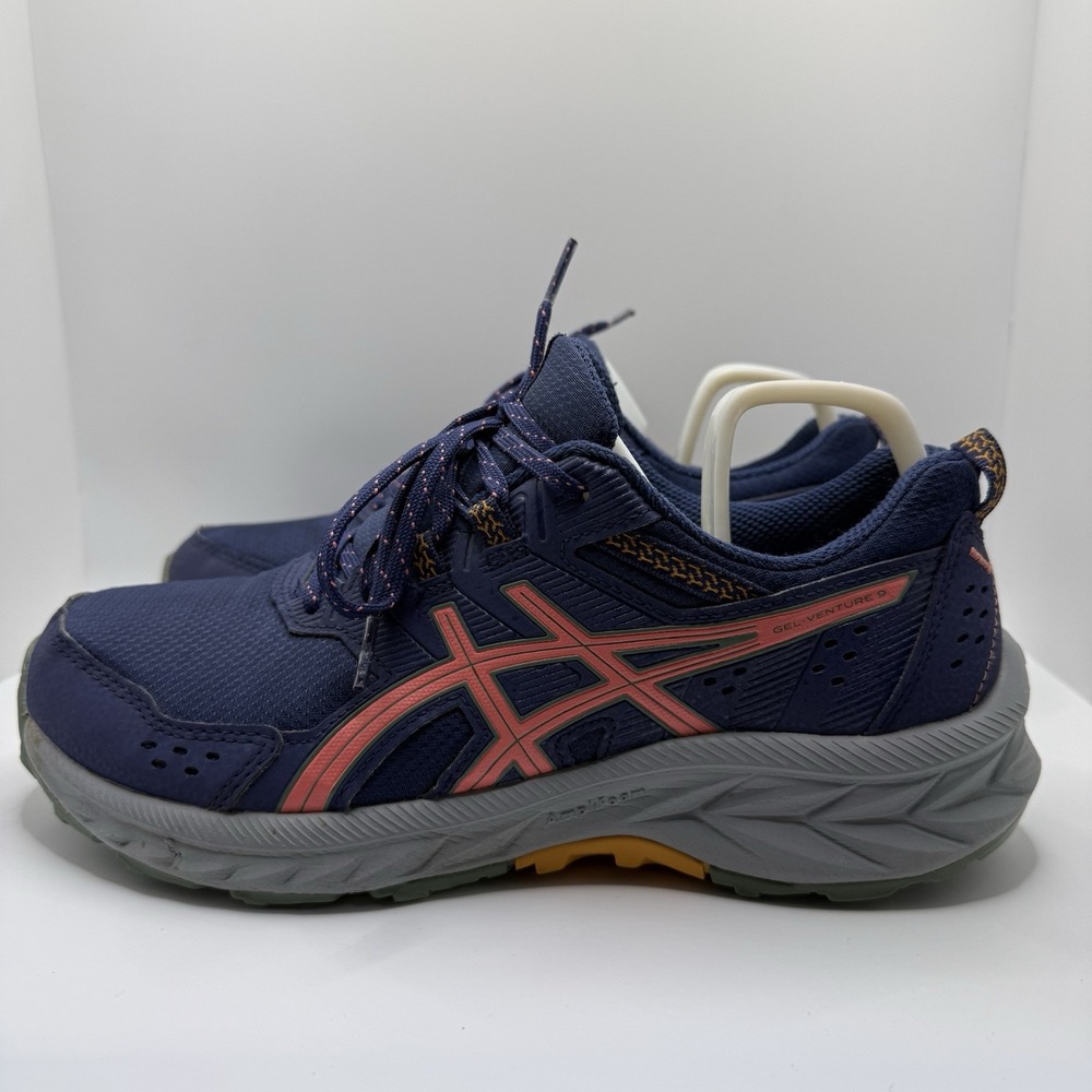 Asics Gel-Venture 9 Women's Size 7.5 Athletic Shoes Blue Lace Up Sneakers Run